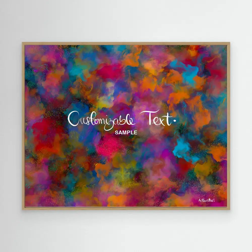 Semi-Custom Wall Art (Canvas finish)