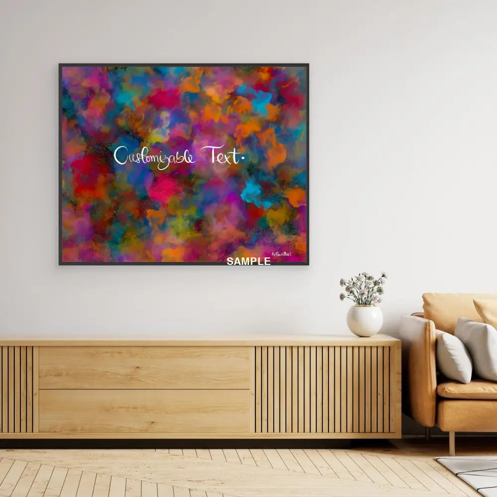 Semi-Custom Wall Art (Canvas finish)