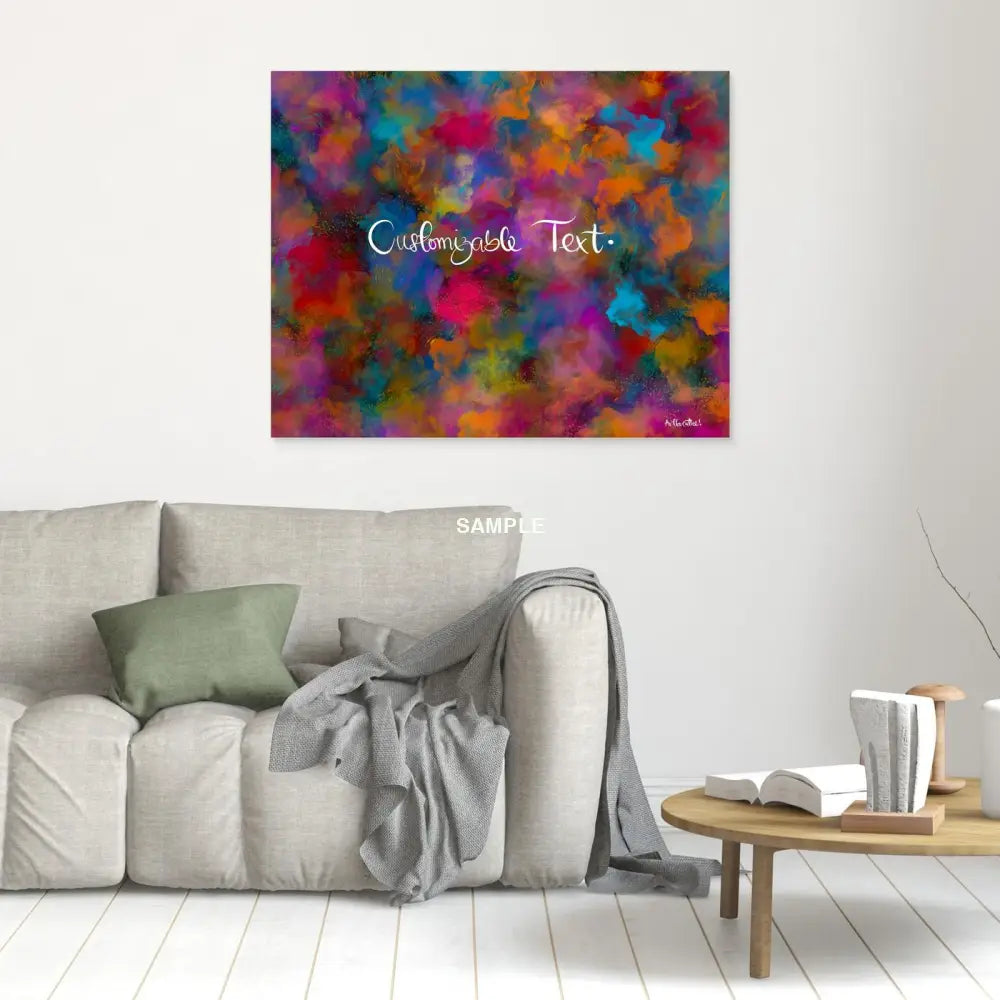 Semi-Custom Wall Art (Canvas finish)